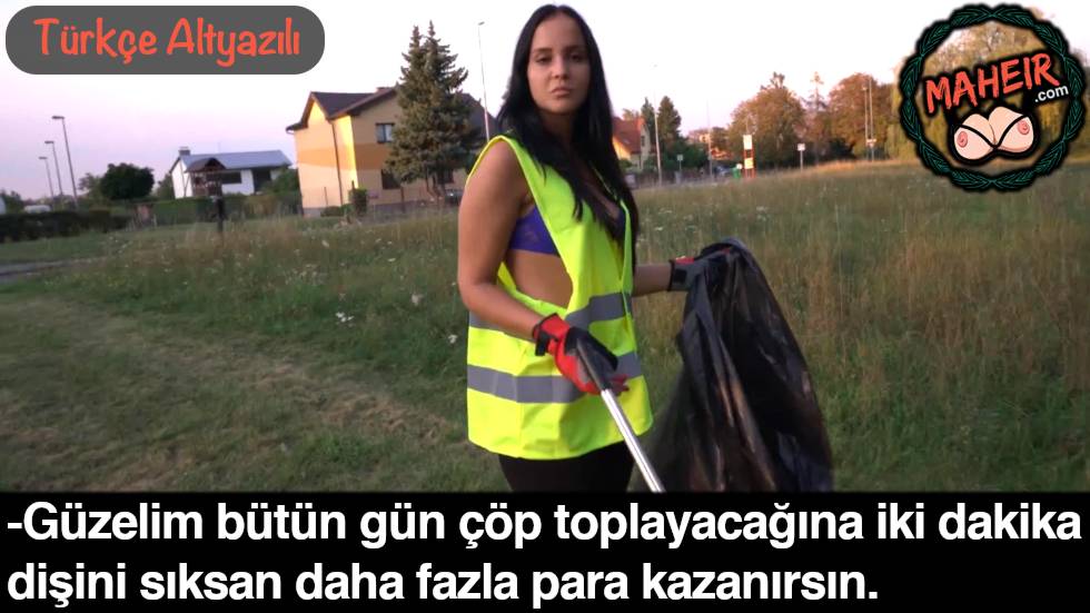 Yerden Çöp Toplayan Fakir Kıza Para Verip Ulu Orta Döşedim